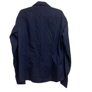 Valentino Royal Blue Men’s Long Sleeve Button Down Dress Shirt Size 17.5/44